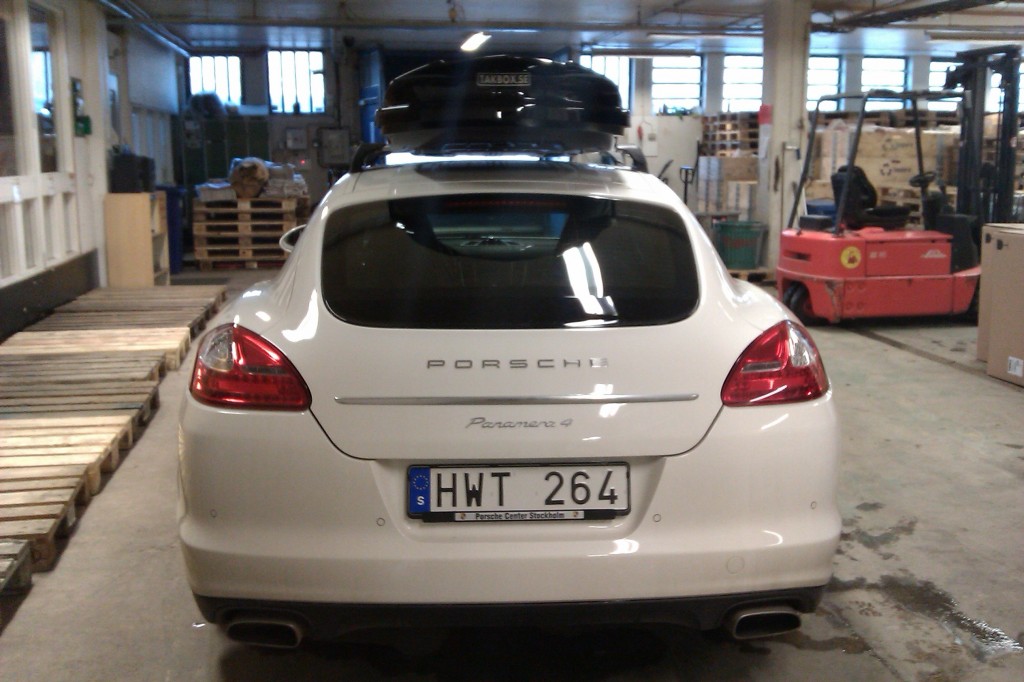 Takbox Thule Dynamic 900 Porsche Panamera